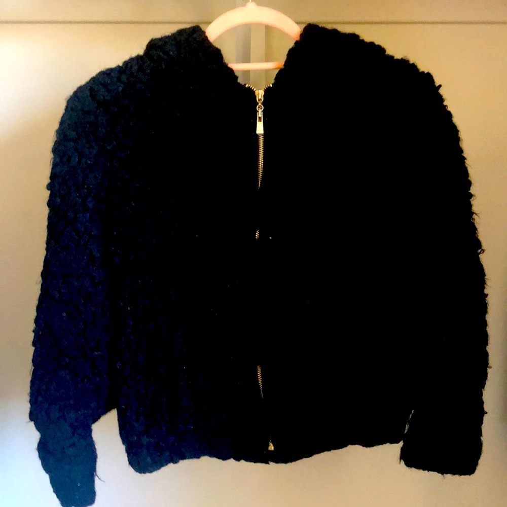 Foreign Exchange Zip Up Hoodie. Size S.